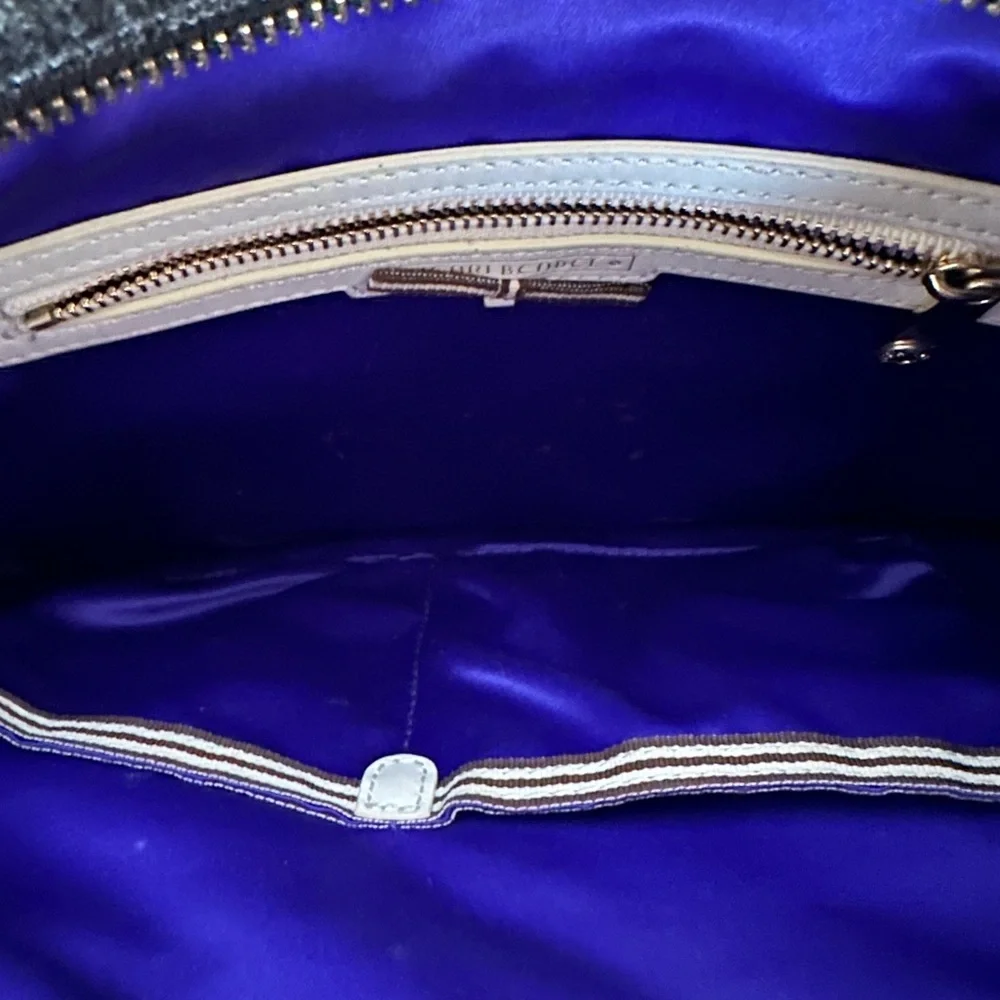VVGUC Henri Bendel Grey Tweed Shoulder/Crossbody Bag